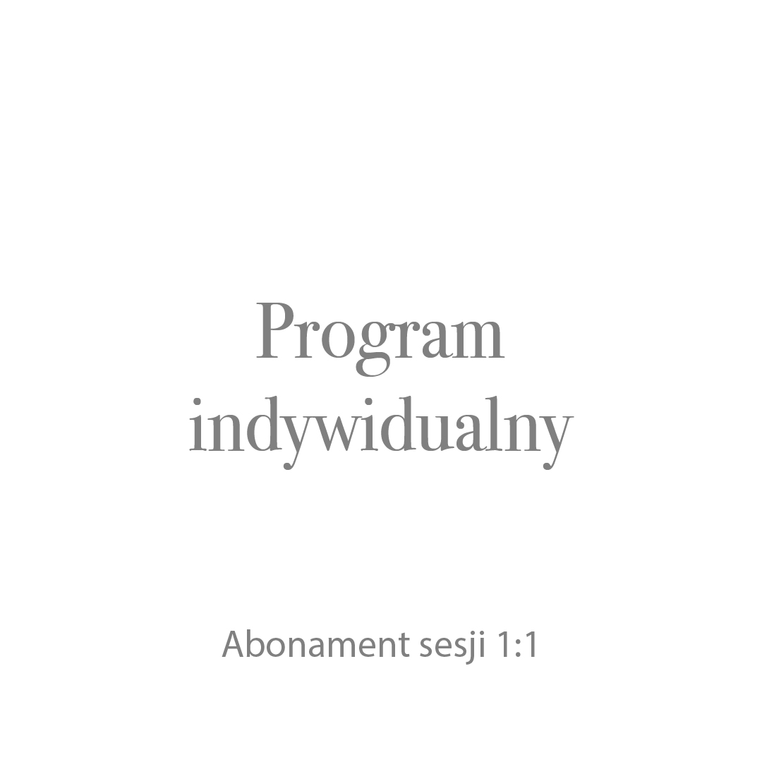 Program indywidualny 1:1